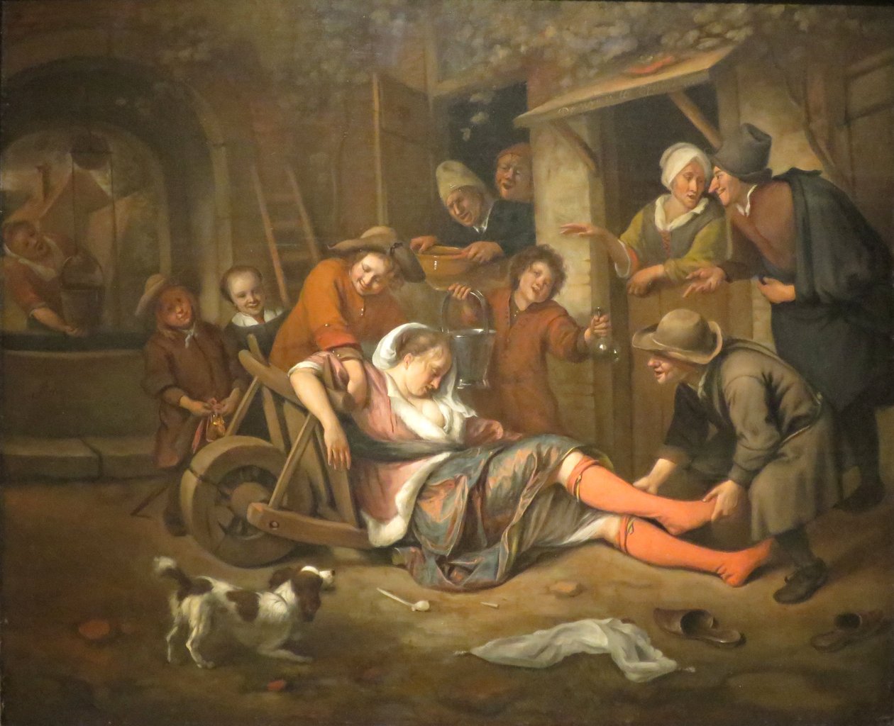 Víno je posměváček od Jan Steen