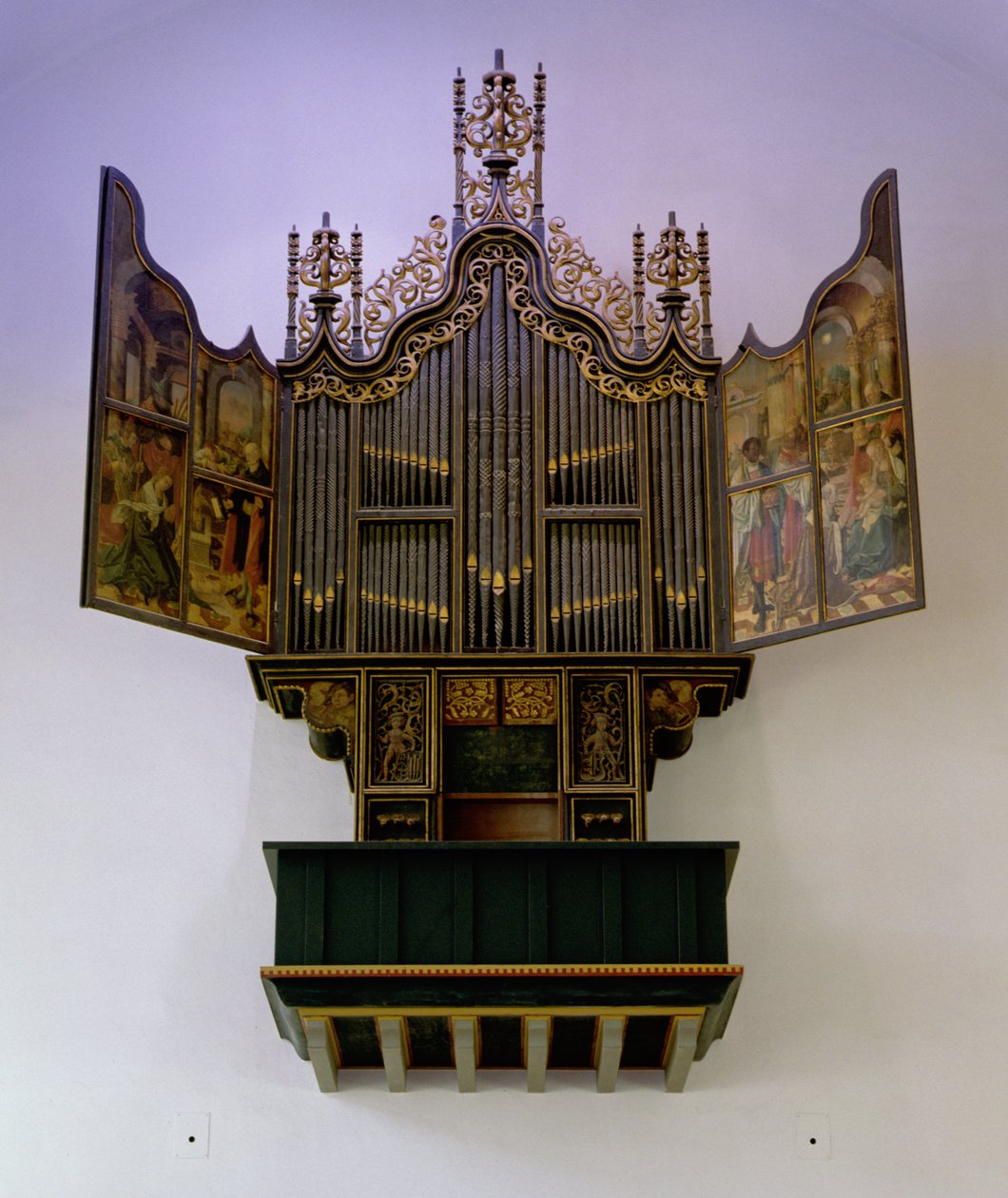 Malované varhany, 1526 od Jan Swart Van Groningen