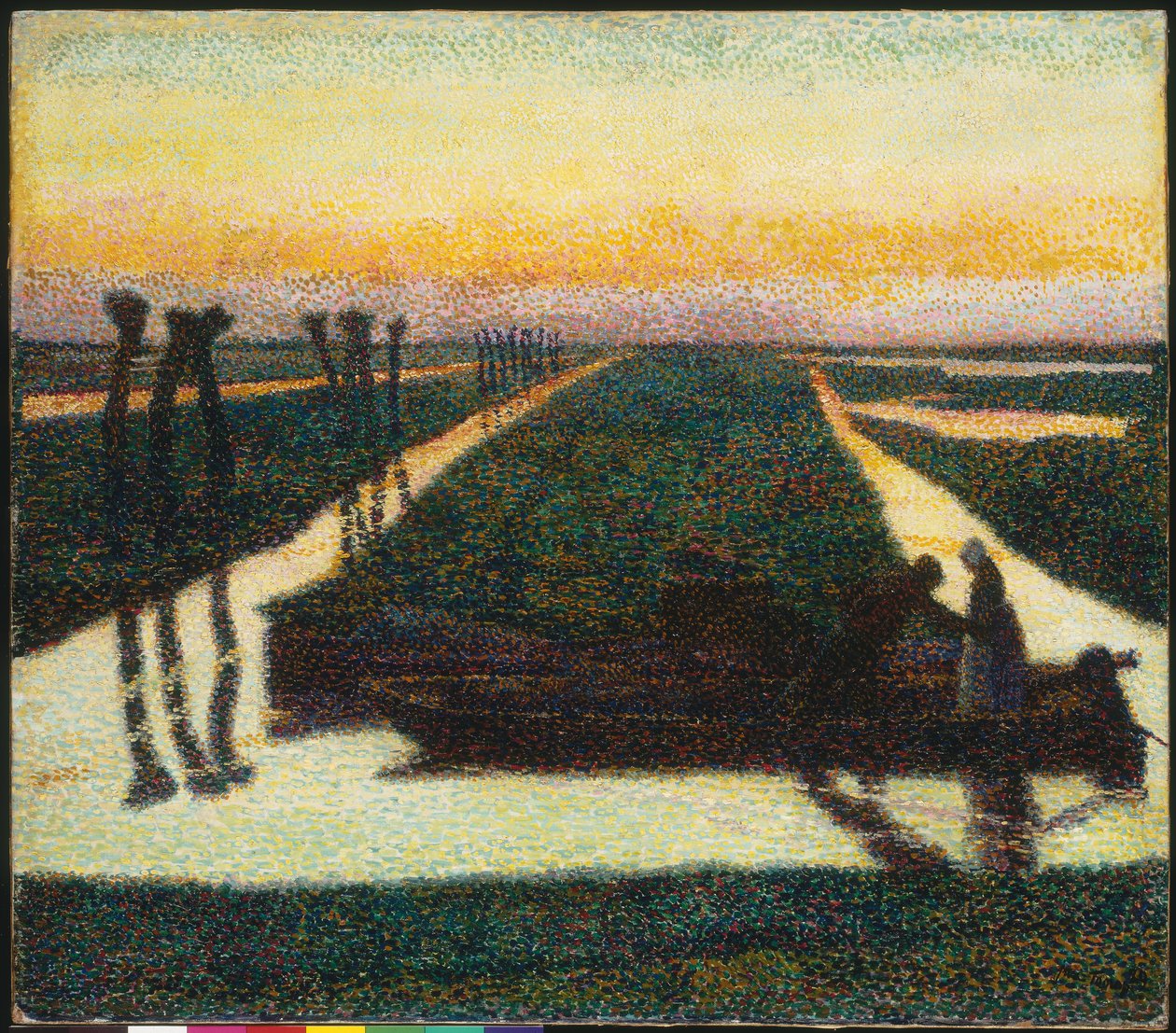 Kalhoty In Waterland (olej na plátně) od Jan Toorop