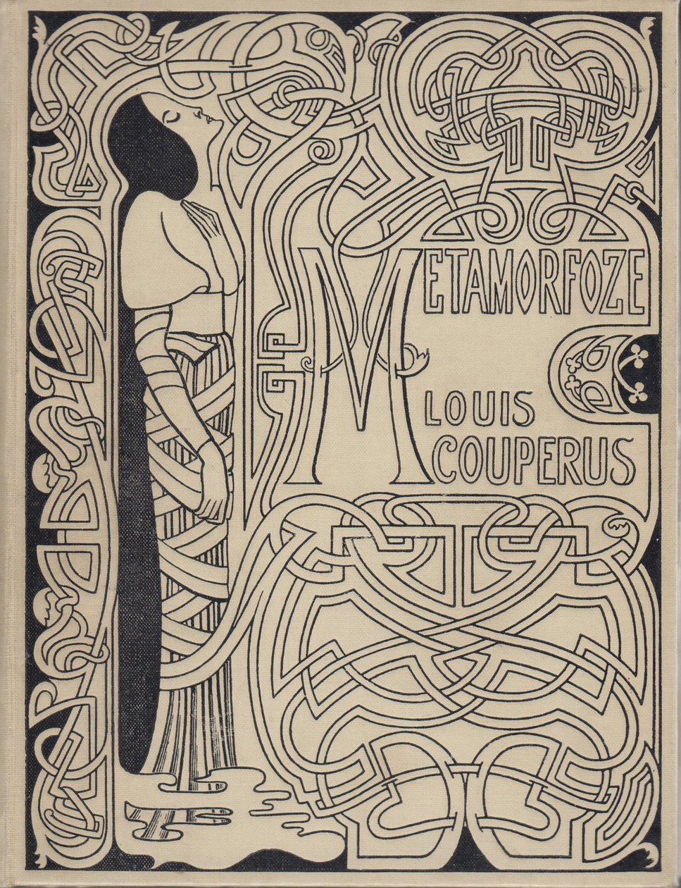 Návrh obálky Metamorfoze od Louise Couperuse, 1897. od Jan Toorop