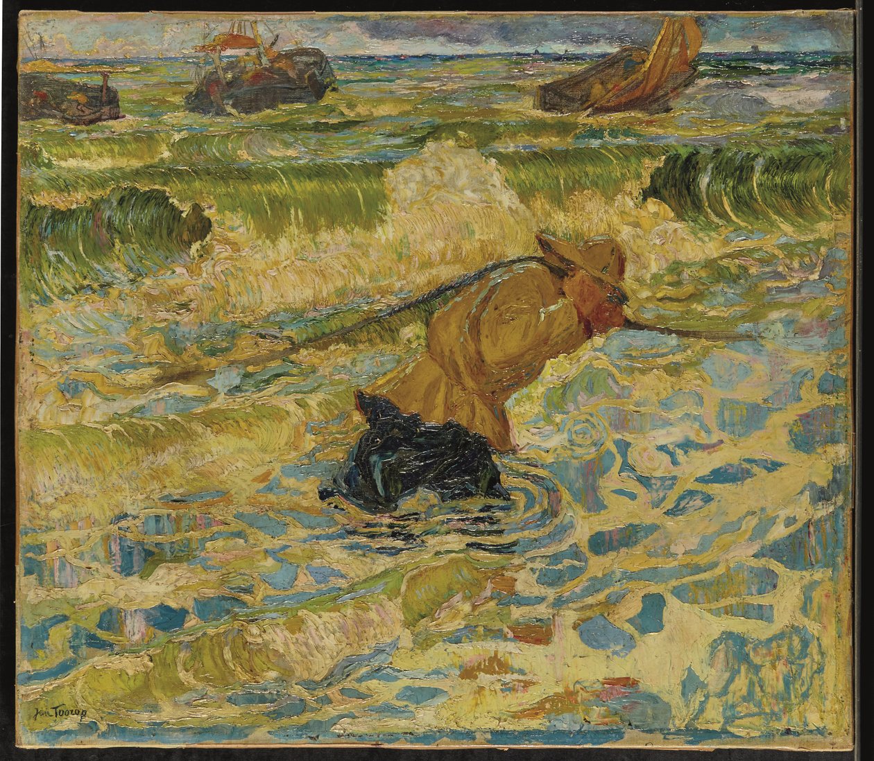 Povodně od Jan Theodore Toorop