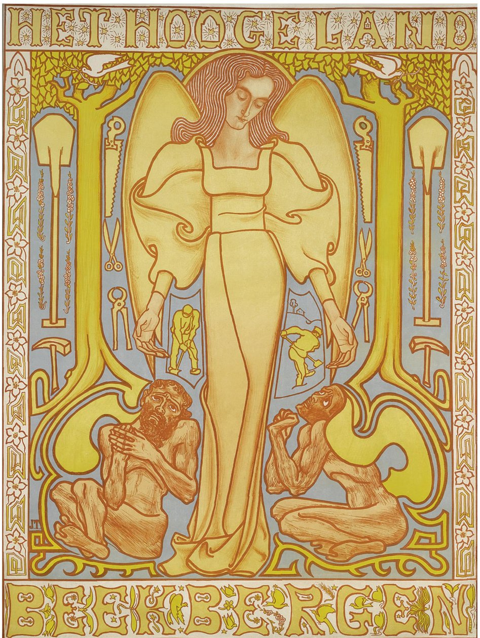 Hoogeland Beekbergen, 1896 od Jan Toorop
