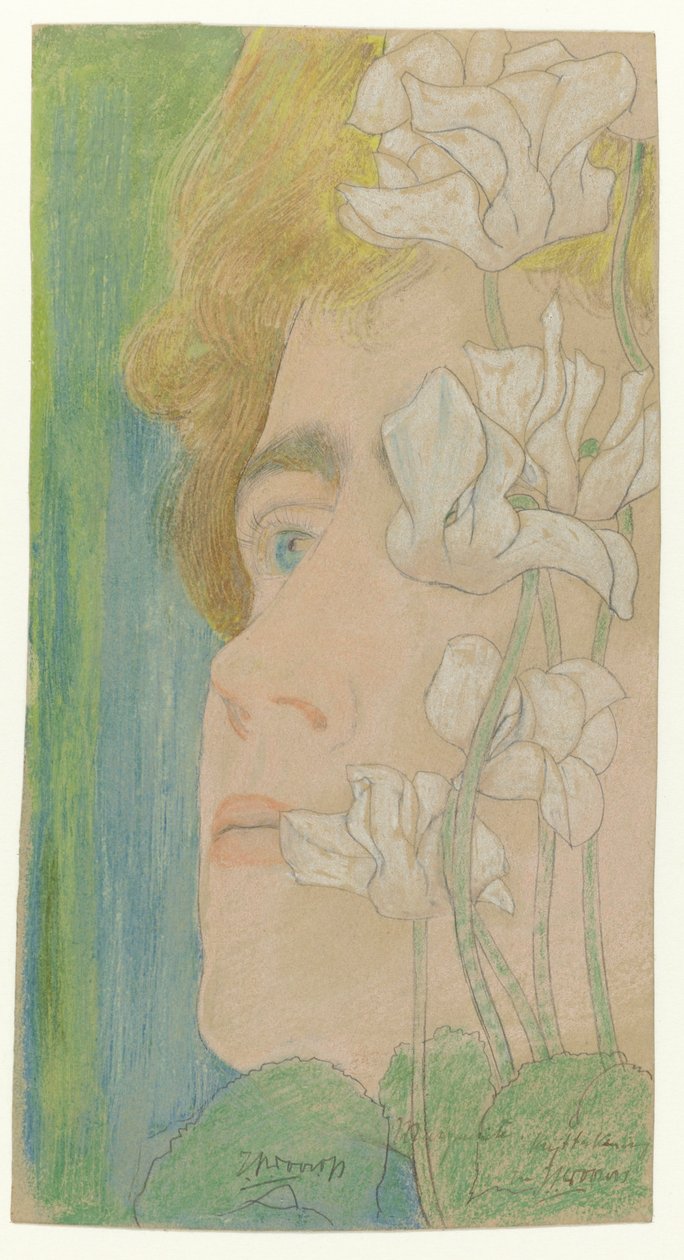 Daisy, kolem roku 1900 od Jan Toorop