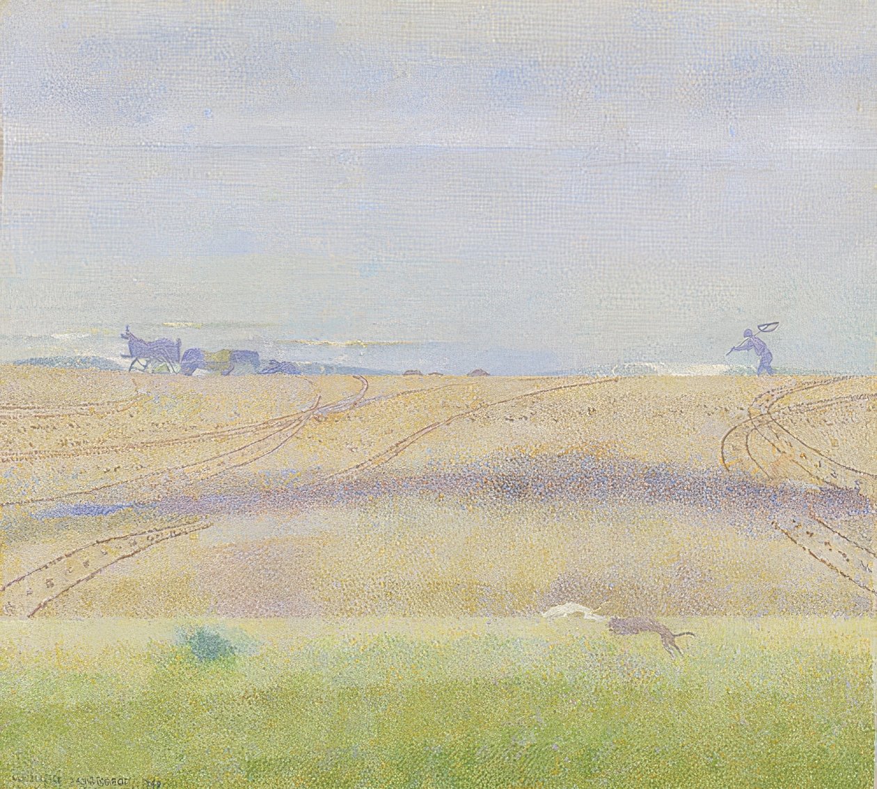 Mlha nad mořem. 1899 od Jan Toorop