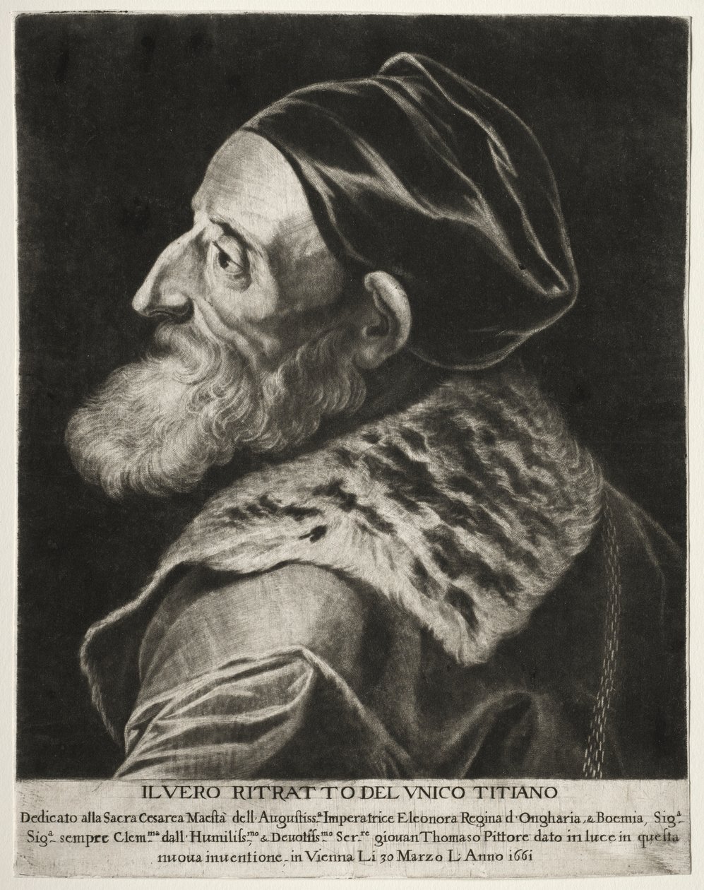 Portrét Tiziana od Jan Thomas