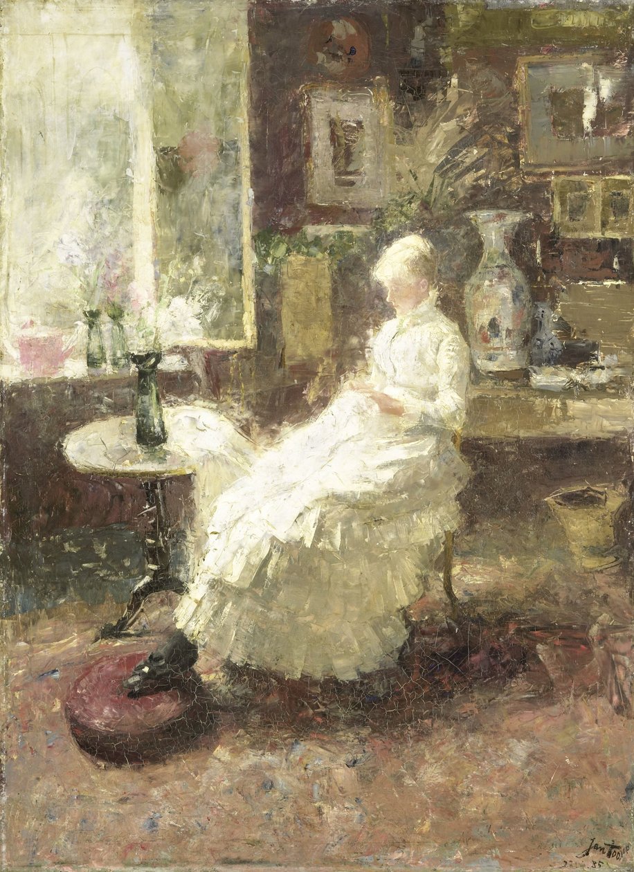 Annie Hall te Lissadell, Surrey od Jan Toorop