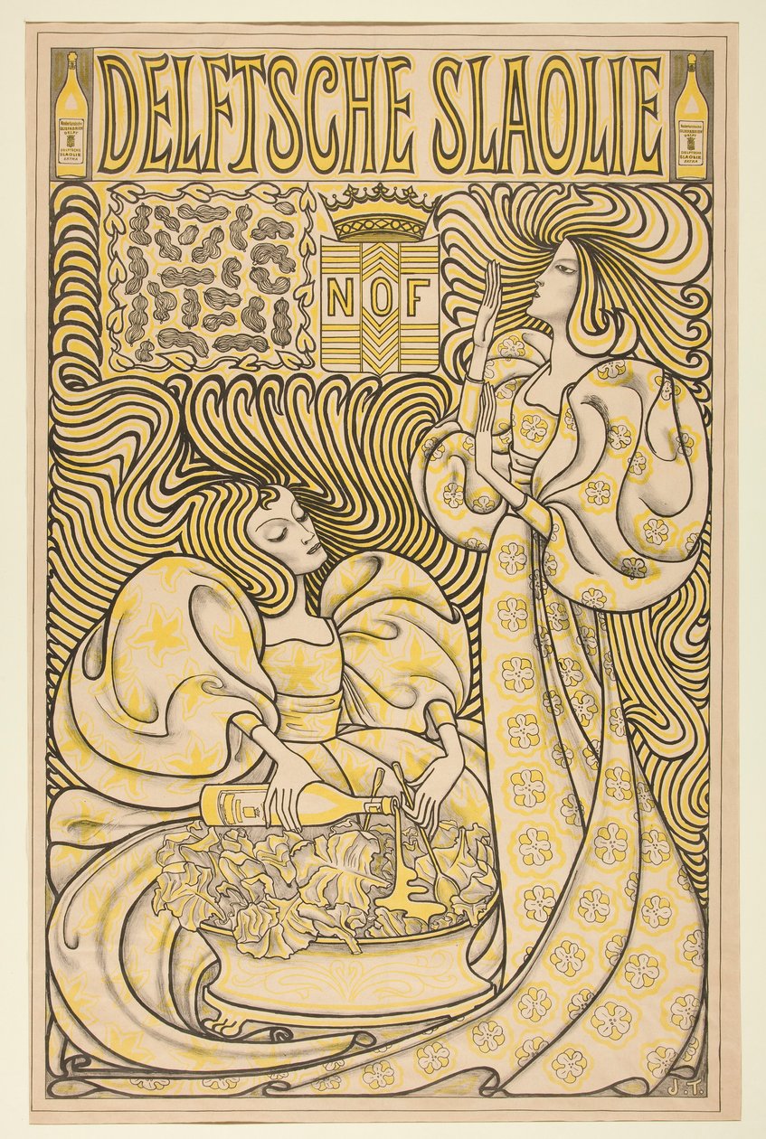 Delft Salátový olej (Delft Salátový olej) od Jan Toorop