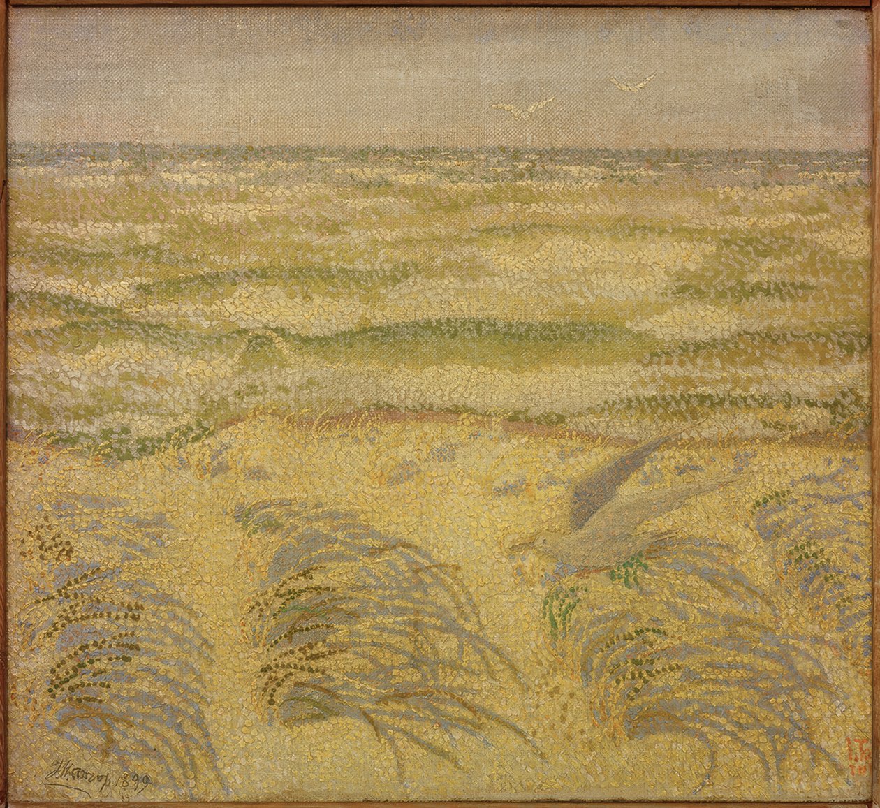 Duna a moře od Jan Toorop