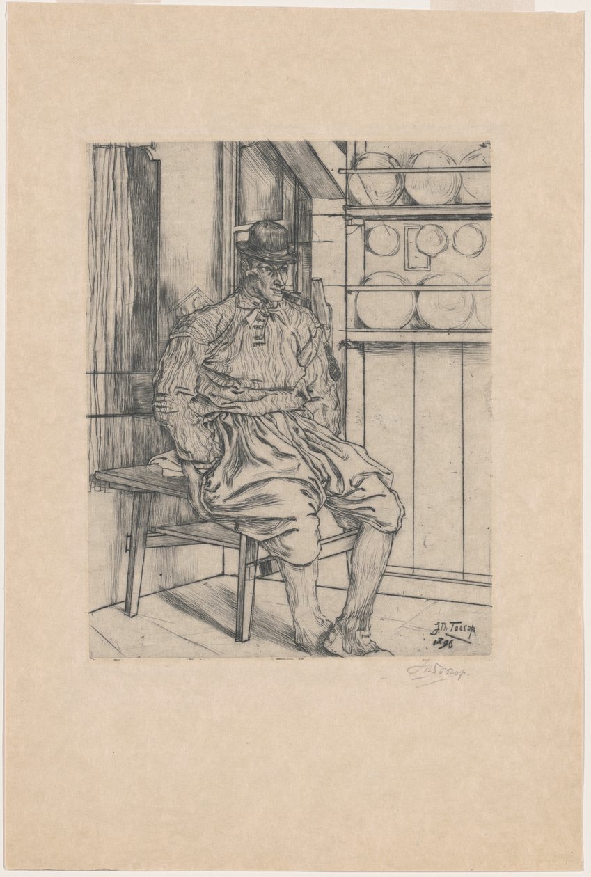 Rybář z Markenu od Jan Toorop