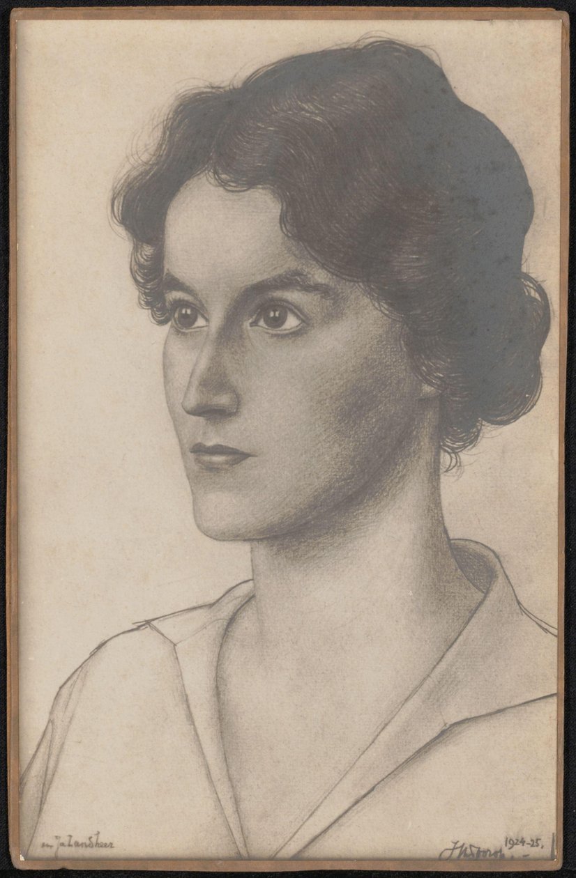 Reprodukce fotografií Jenny Kraft od Jan Toorop