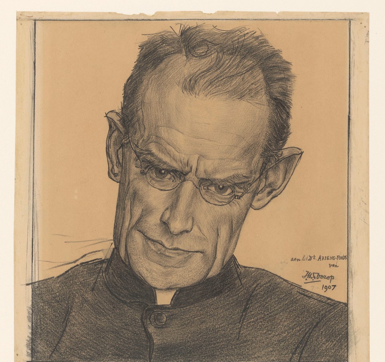 Portrét Dr. Ariens od Jan Toorop