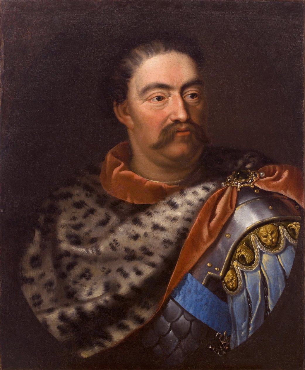 Portrét Jana III. Sobieského 1629-1696, polského krále a litevského velkovévody od Jan Tricius