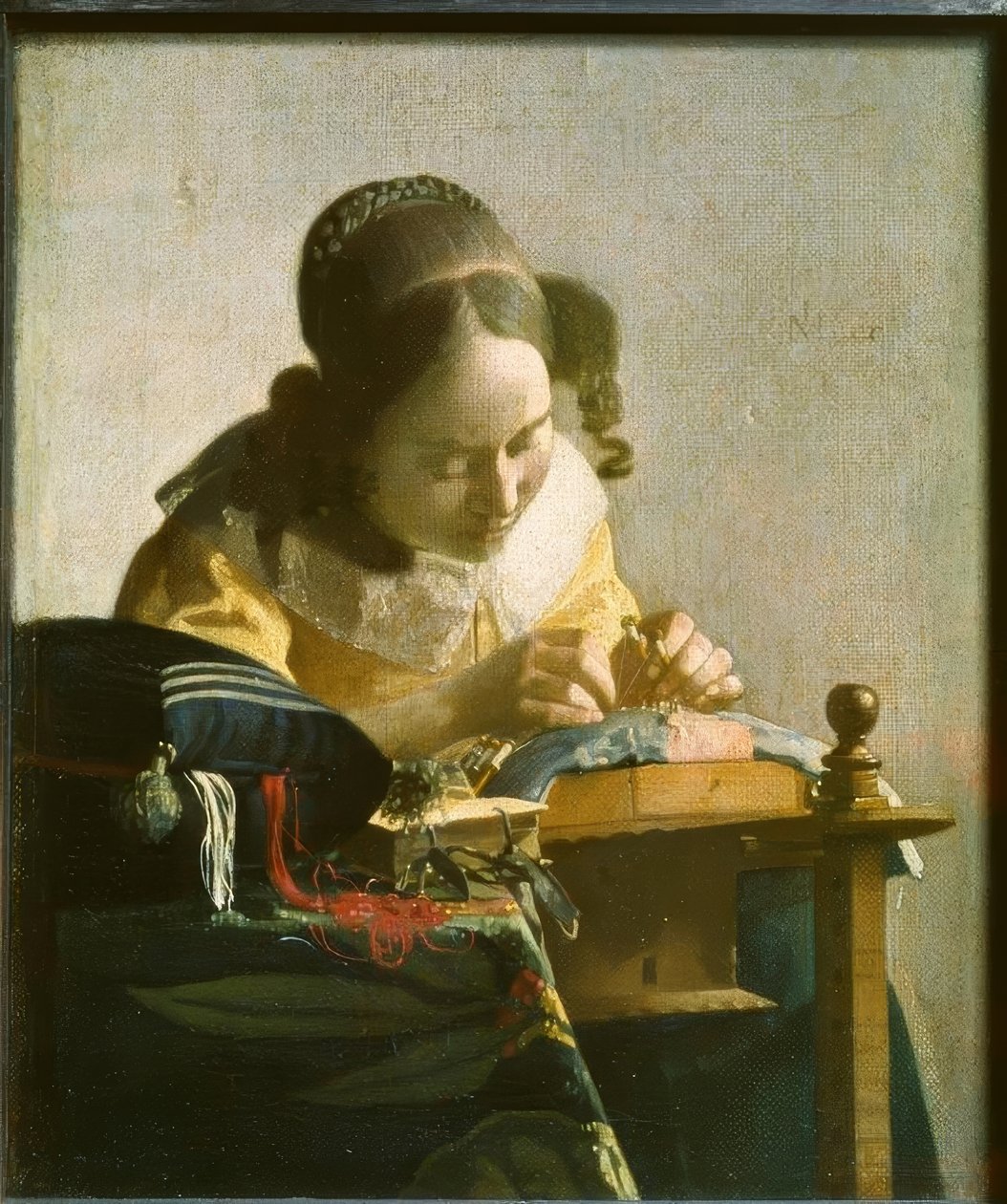 Krajkář od Jan Vermeer van Delft