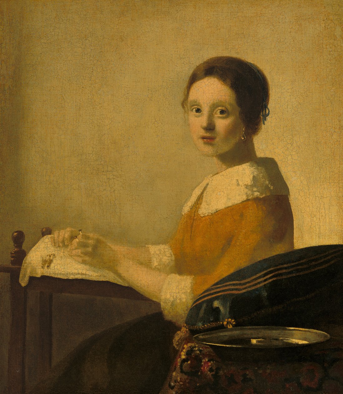 Krajkářka, c. 1925 od Johannes Vermeer