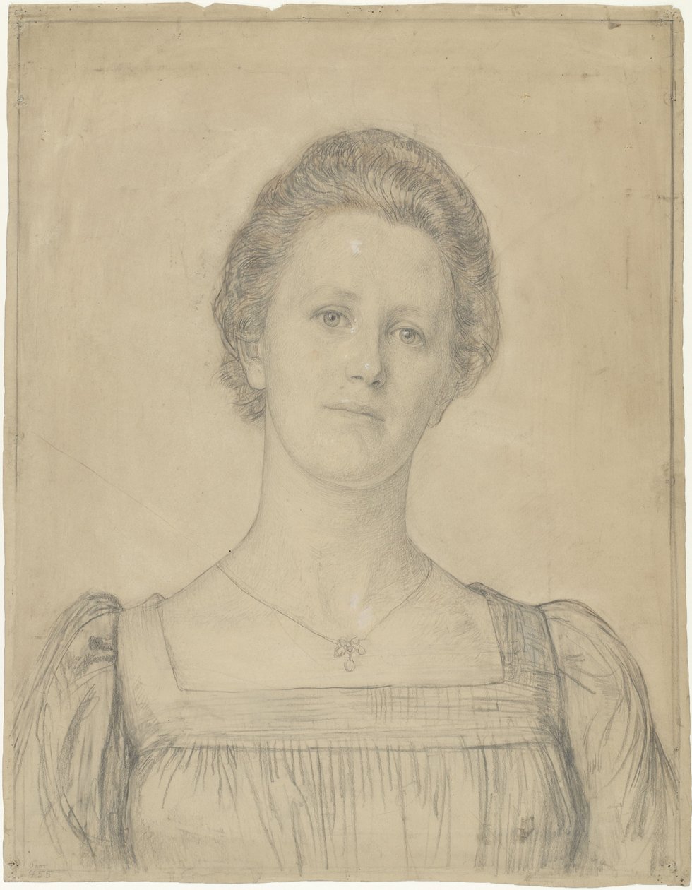 Portrét Emilie van Kerckhoff od Jan Veth