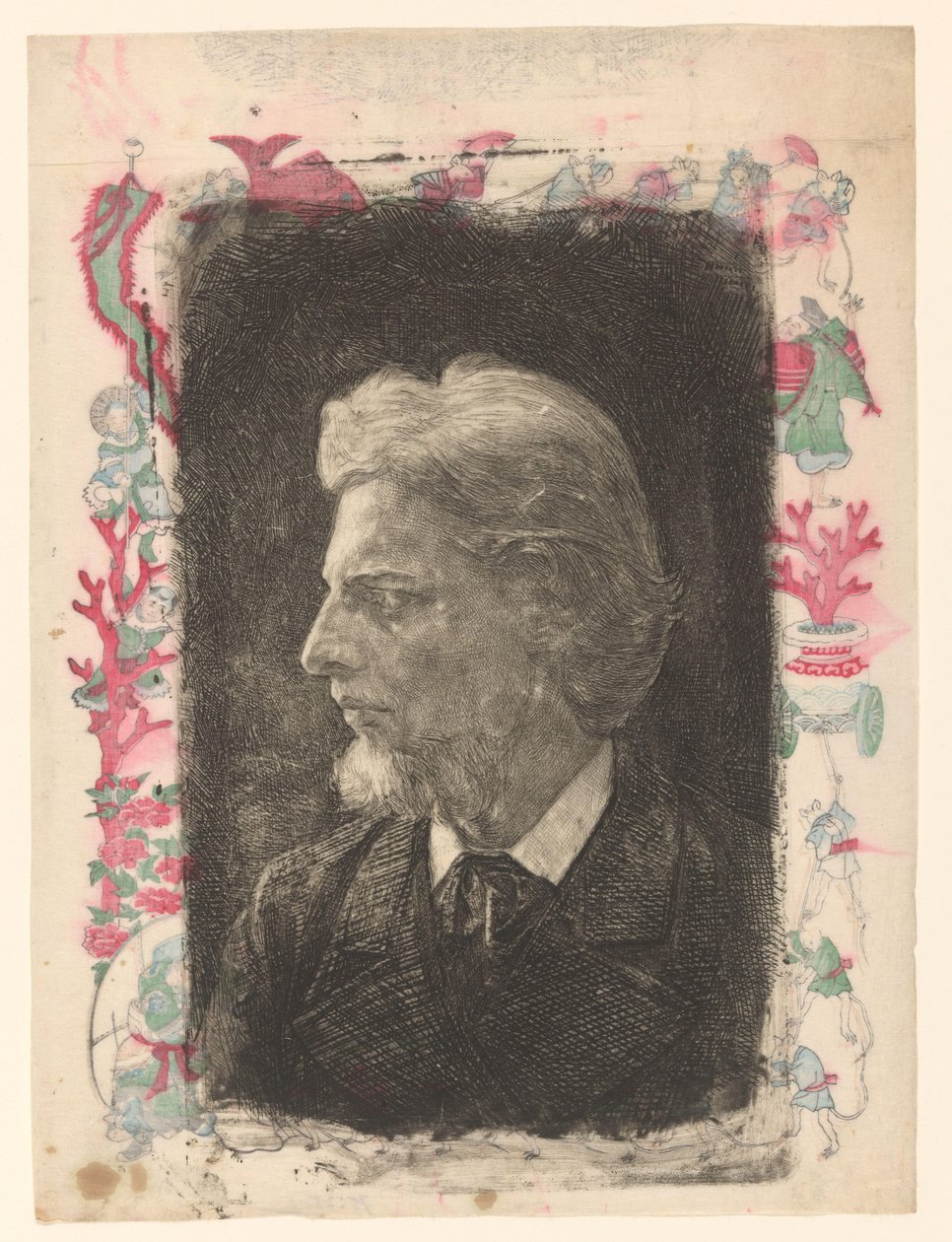Portrét Jacquese Perka od Jan Veth