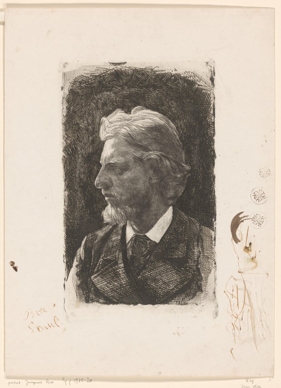 Portrét Jacquese Perka od Jan Veth