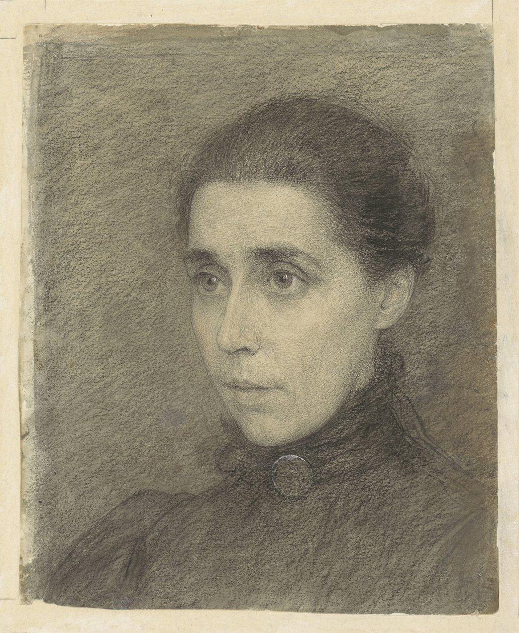 Portrét paní M. Bruyel-De Favauge od Jan Veth