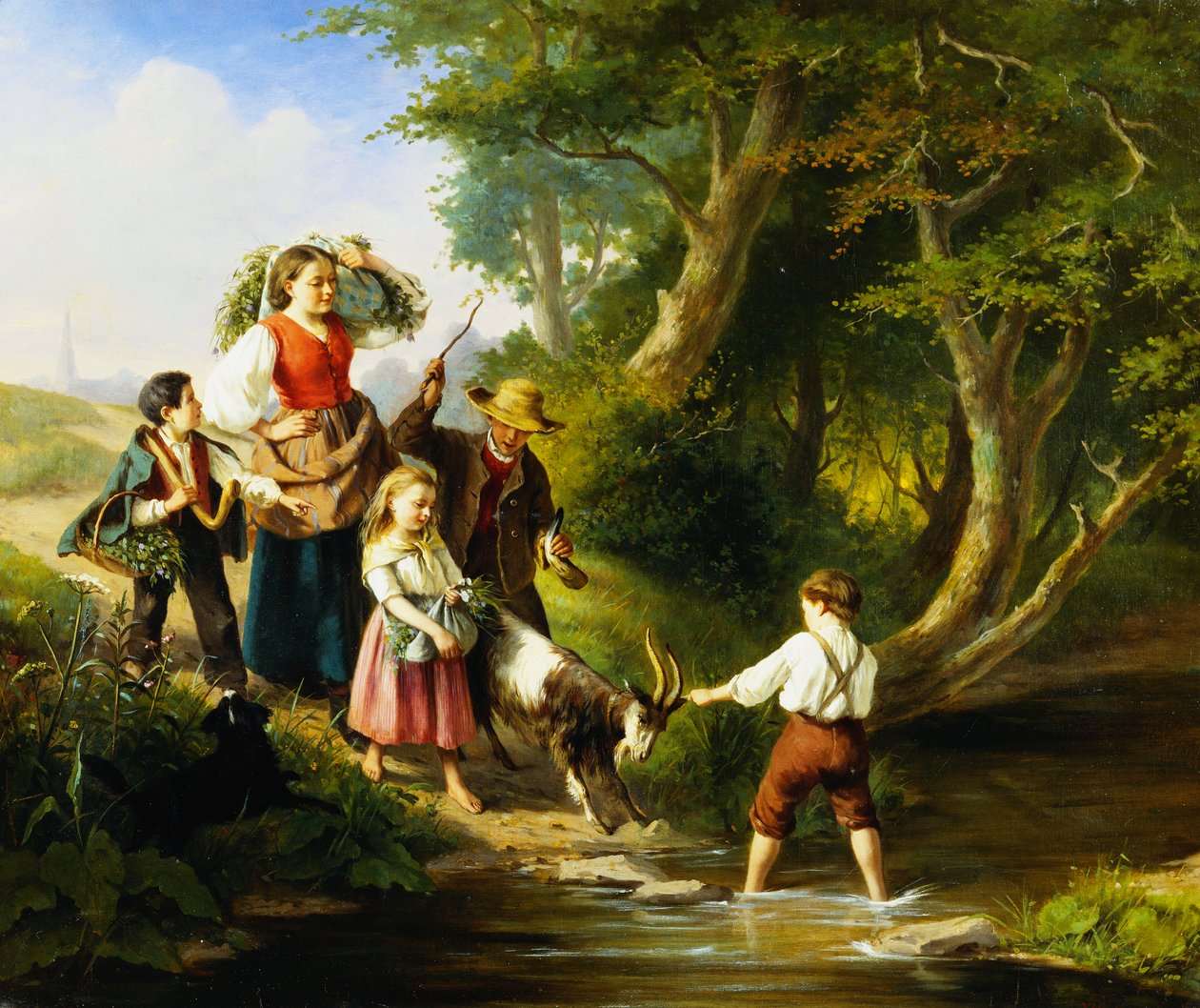 Přejezd přes Ford, od Jan Walraven