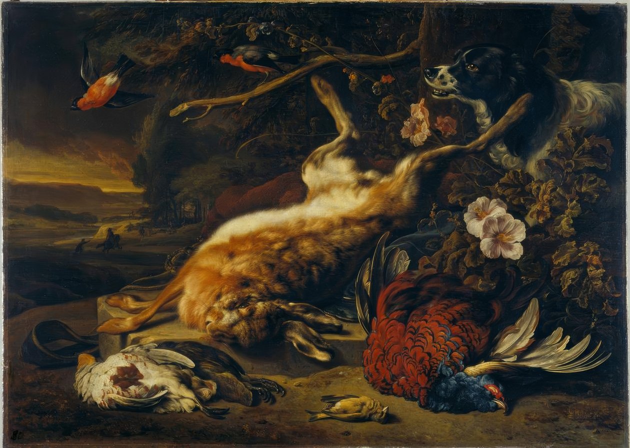 Lovecké zátiší od Jan Baptist Weenix