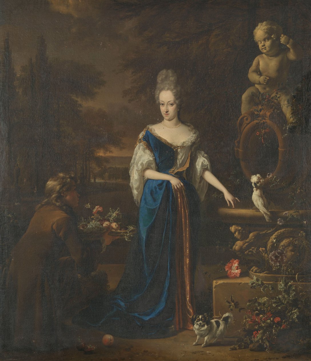 Portrét Marie Cornelisz, manželky Silvestra van Tongerena od Jan Baptist Weenix