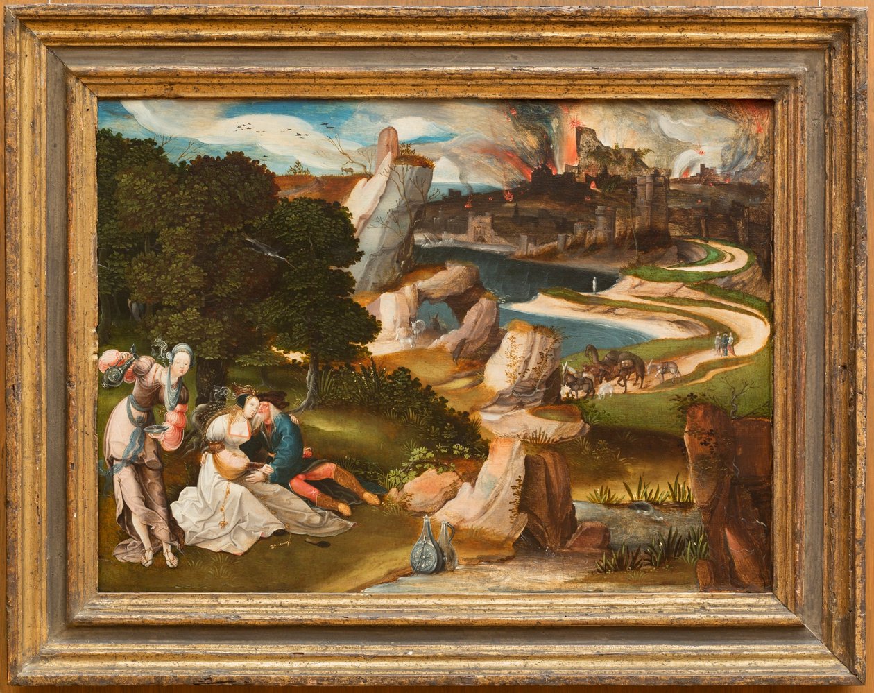 Lot a jeho dcery od Jan Wellens de Cock