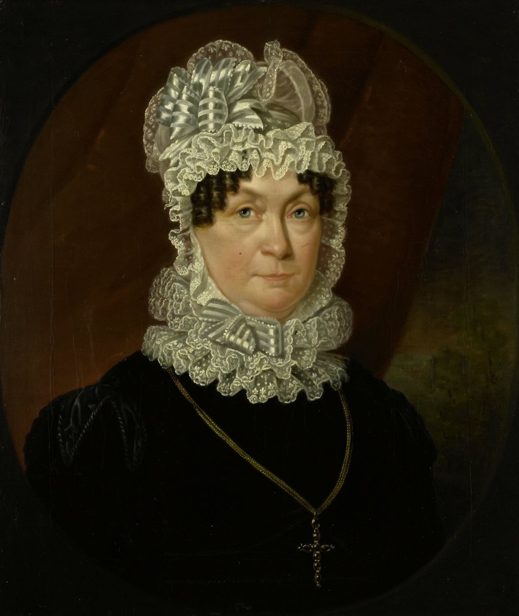 Portrét Ann Brander (zemřel 1837), manželka Job Seaburne May od Jan Willem May