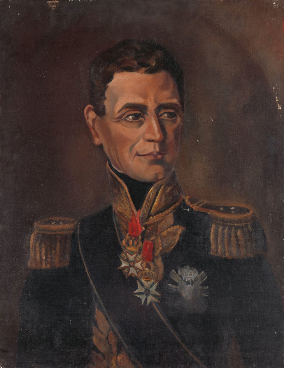 Jonkheer Jan Willem Janssens (1762-1838). generální guvernér (1811–1812) od Jan Willem Pieneman (copy after)