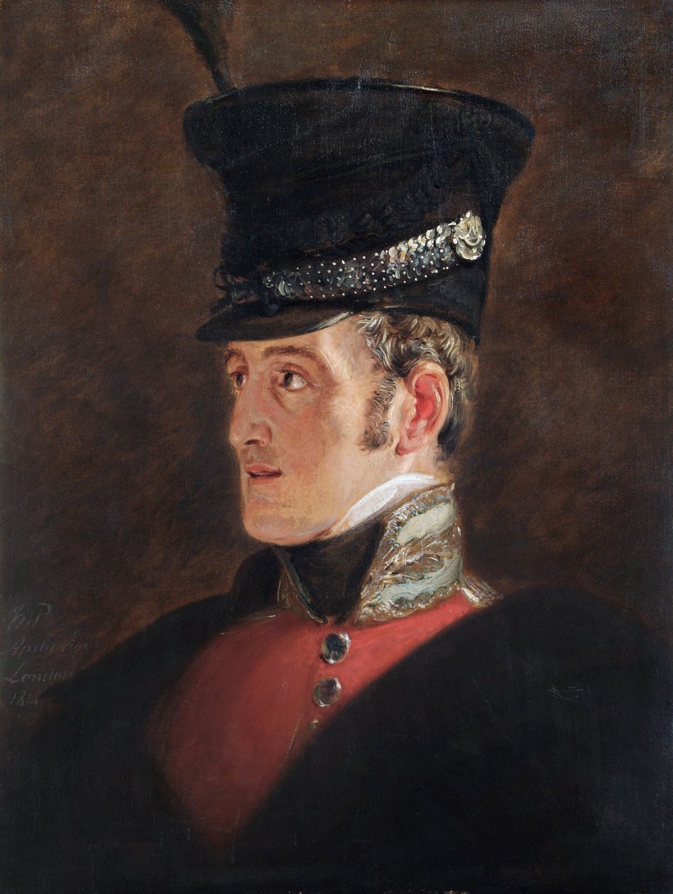 Portrét polního maršála Sira Johna Colborna, britského vojáka, 1821. od Jan Willem Pieneman
