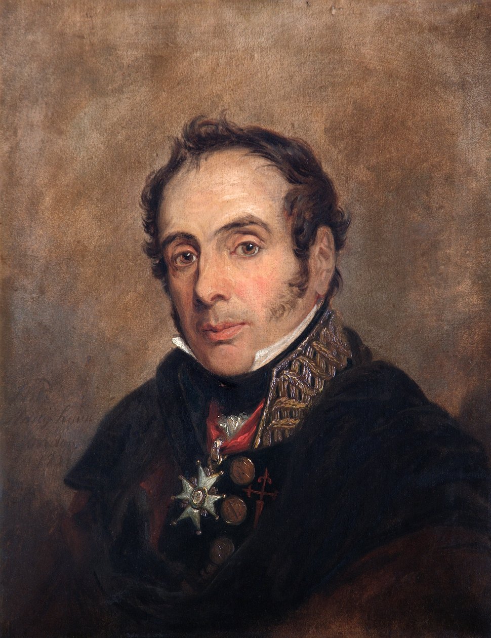 Portrét generála Miguela Ricarda da Alava, španělského vojáka, od Jan Willem Pieneman