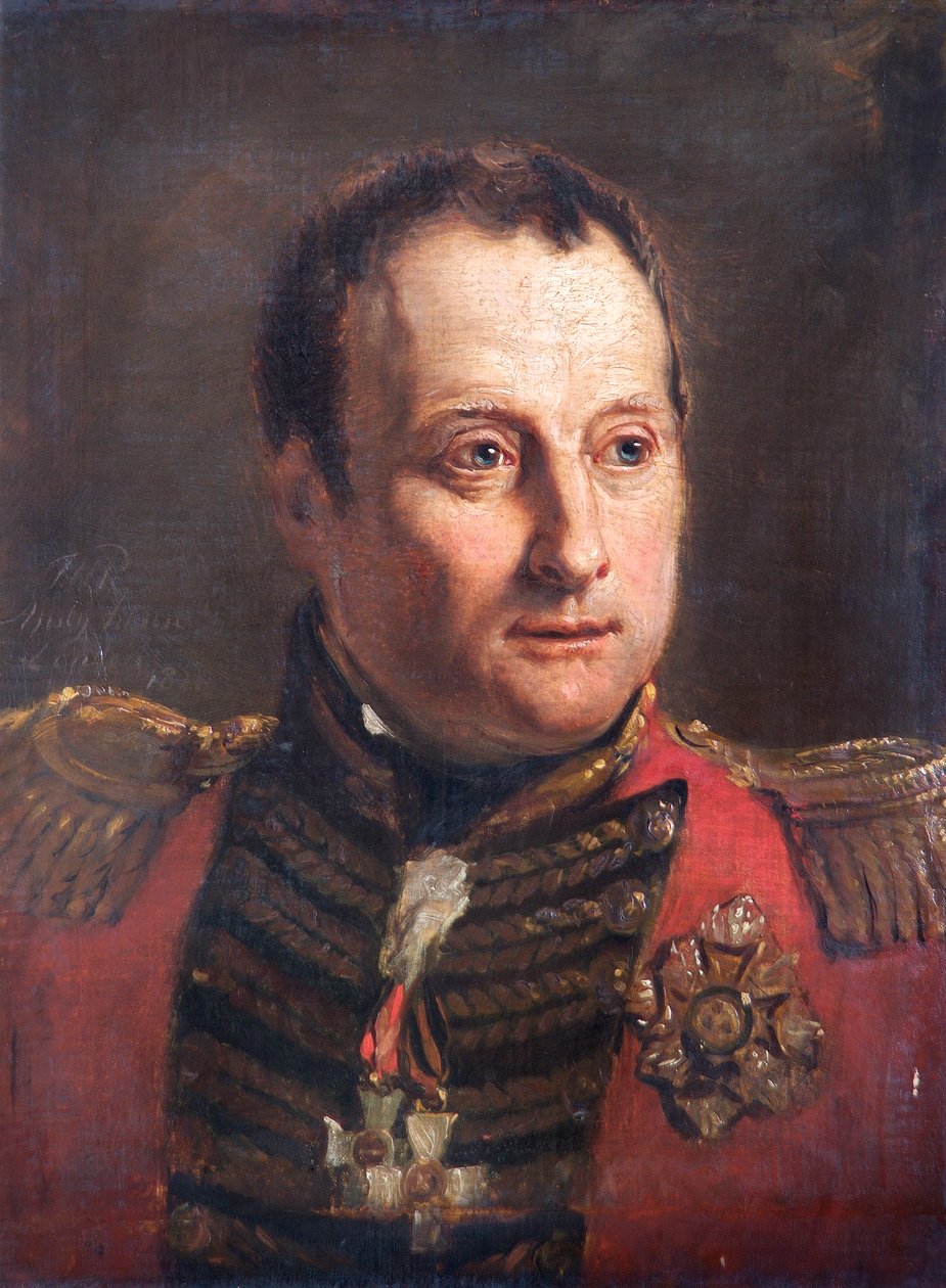 Portrét generála Rowlanda Hilla, britského vojáka, 1821 od Jan Willem Pieneman