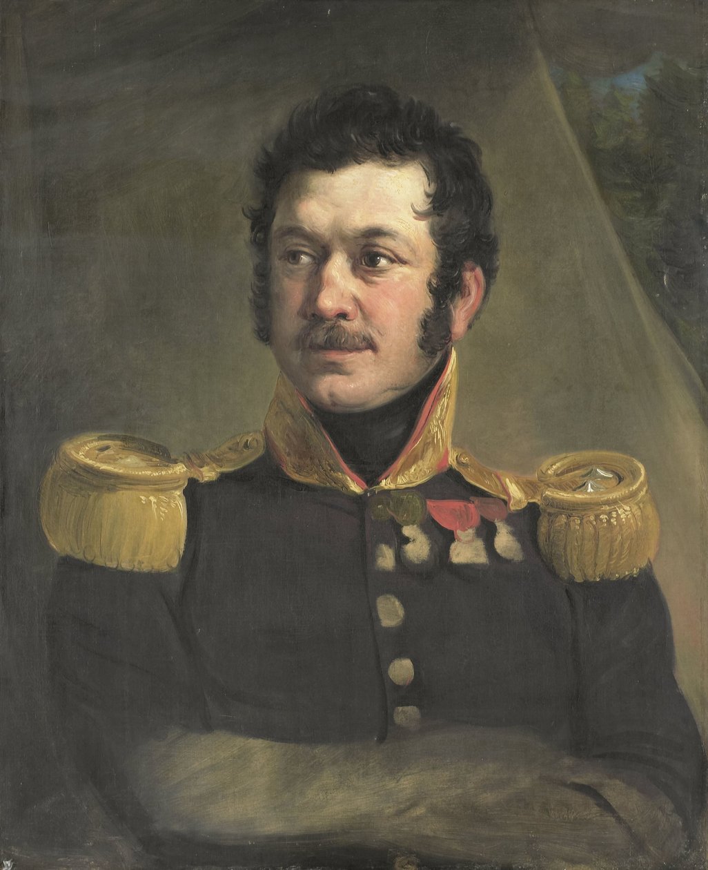 Portrét generálporučíka Frederika Knotzera od Jan Willem Pieneman
