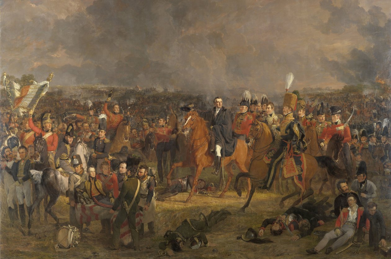 Bitva u Waterloo od Jan Willem Pieneman