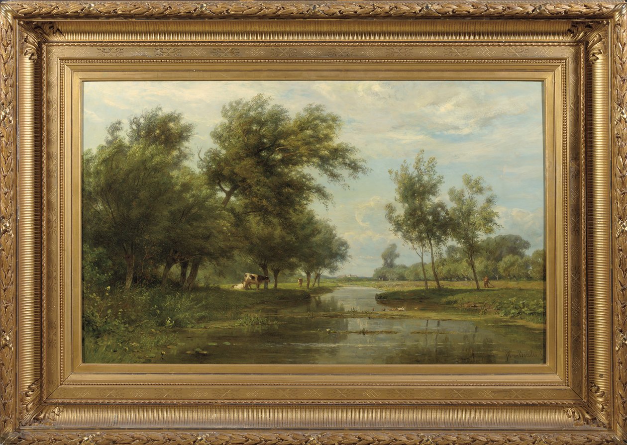Krajina v Alblasserdamu od Jan Willem van Borselen