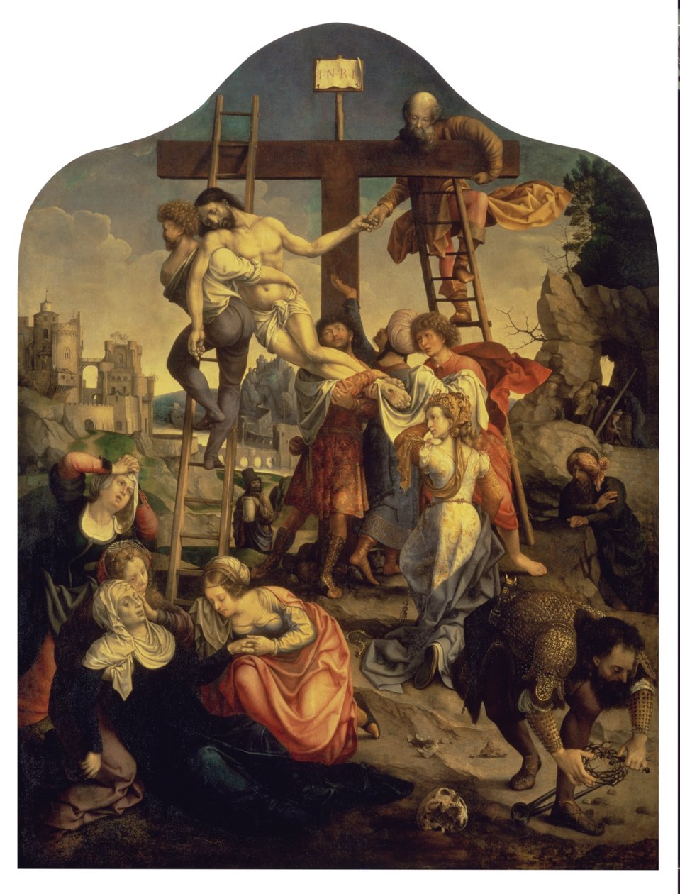 Výpověď, kolem 1520 od Jan Gossaert