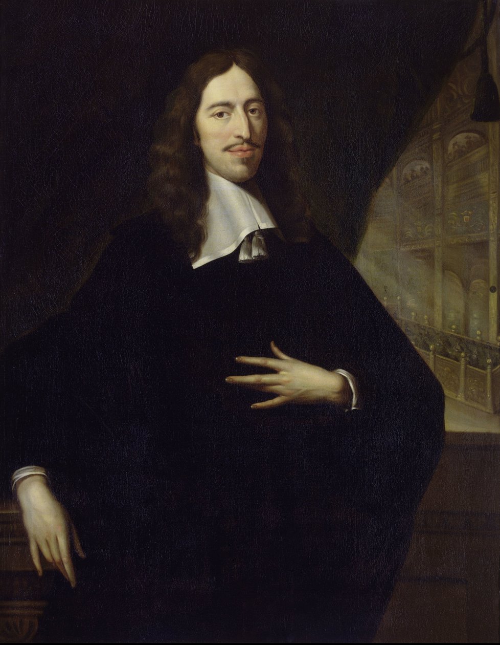 Johan de Witt (1625-1672). Velký důchodce z Holandska od Jan de Baen (copy after)