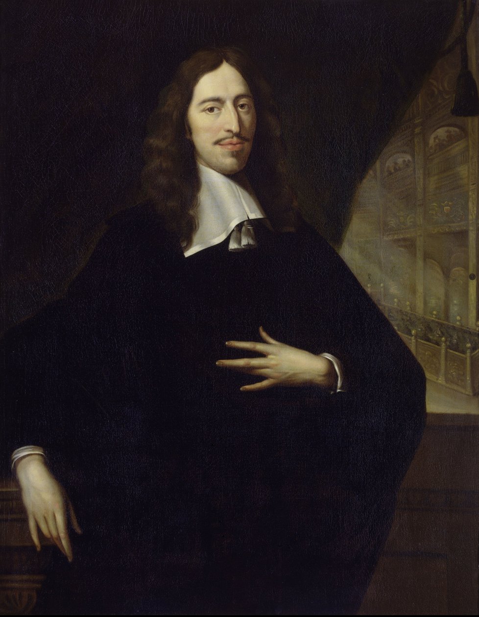 Johan de Witt (1625-1672). Grand Pensionary of Holland, 1643-1700 (olej na plátně od Jan de Baen