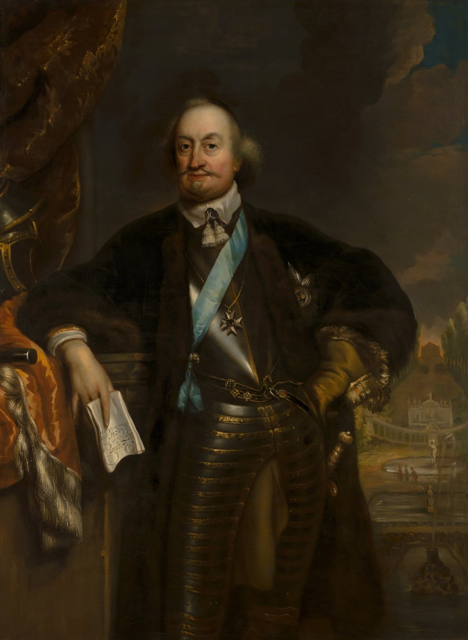 Portrét Johana Mauritse (1604-1679), hraběte z Nassau-Siegen, zakladatele Mauritshuis od Jan de Baen