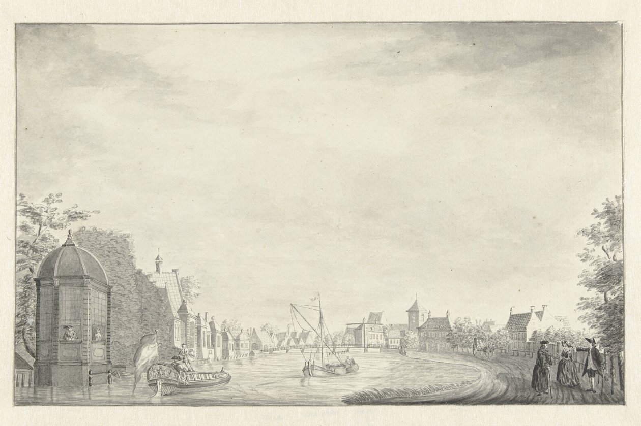 Ouderkerk na Amstelu od Jan de Beijer (possibly)