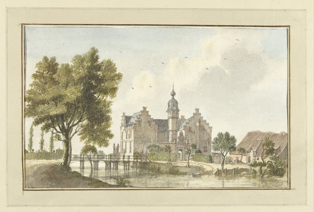 Huis den Ham, na Niers v Německu od Jan de Beijer