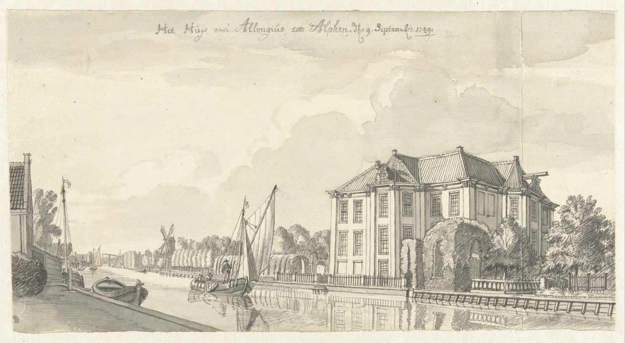 Dům Allongius v Alphen aan de Rijn od Jan de Beijer