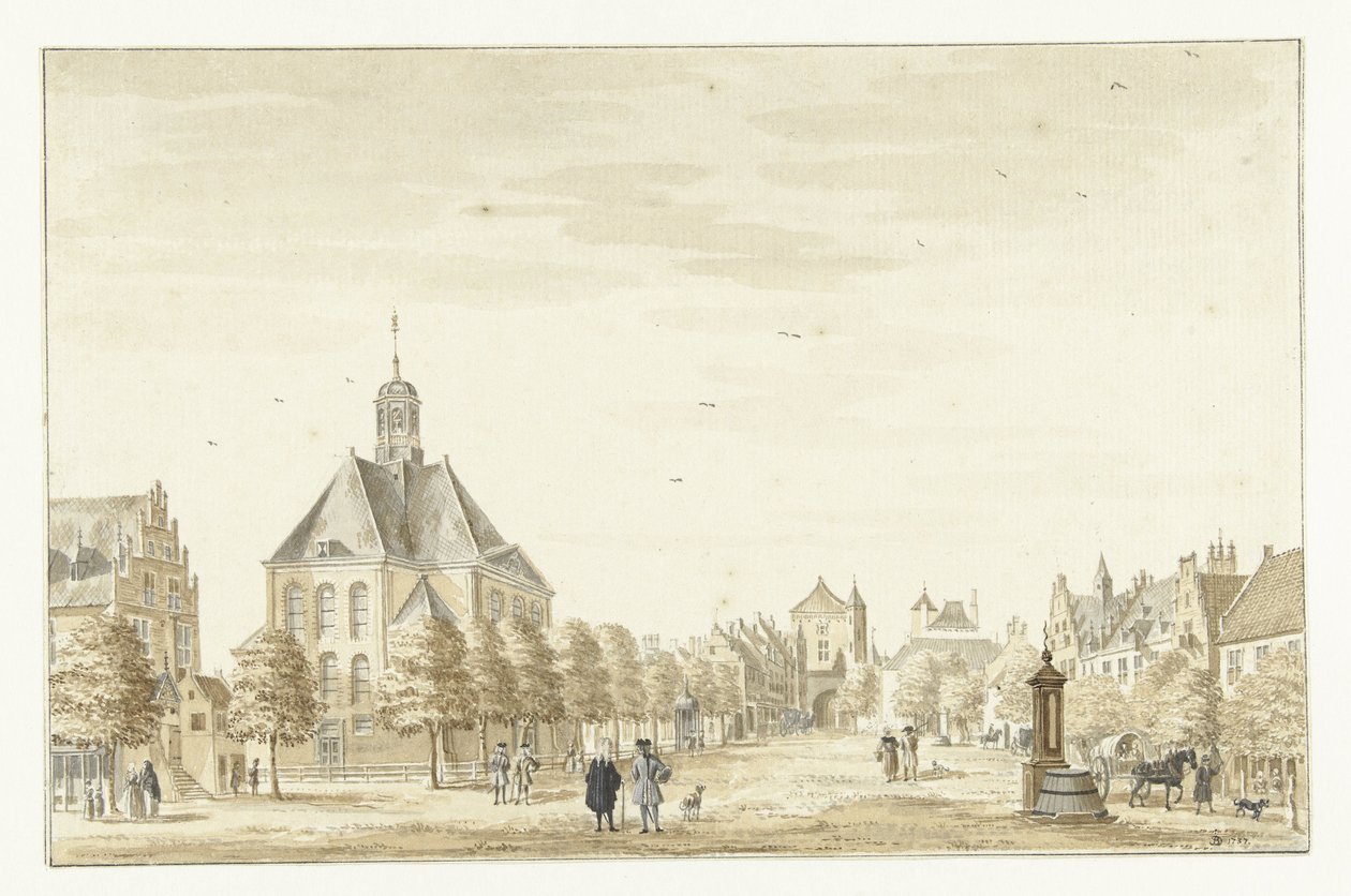 Trh v Emmeriku od Jan de Beijer