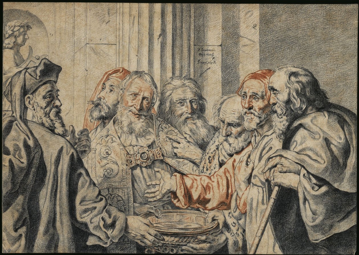 Sedm mudrců od Jan de Bray