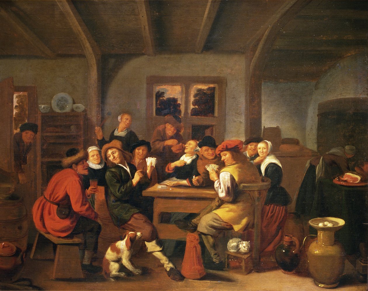 131-0635454 Šťastný večírek od Jan or Johannes Hals