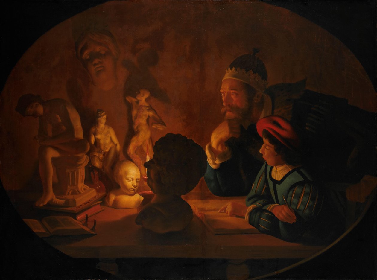 Lekce kreslení od Jan ter Borch