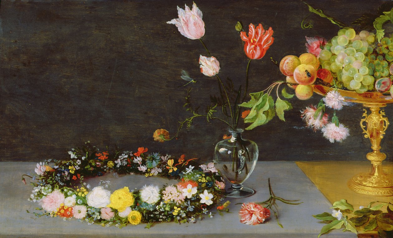 Květiny a ovoce od Jan the Elder Brueghel