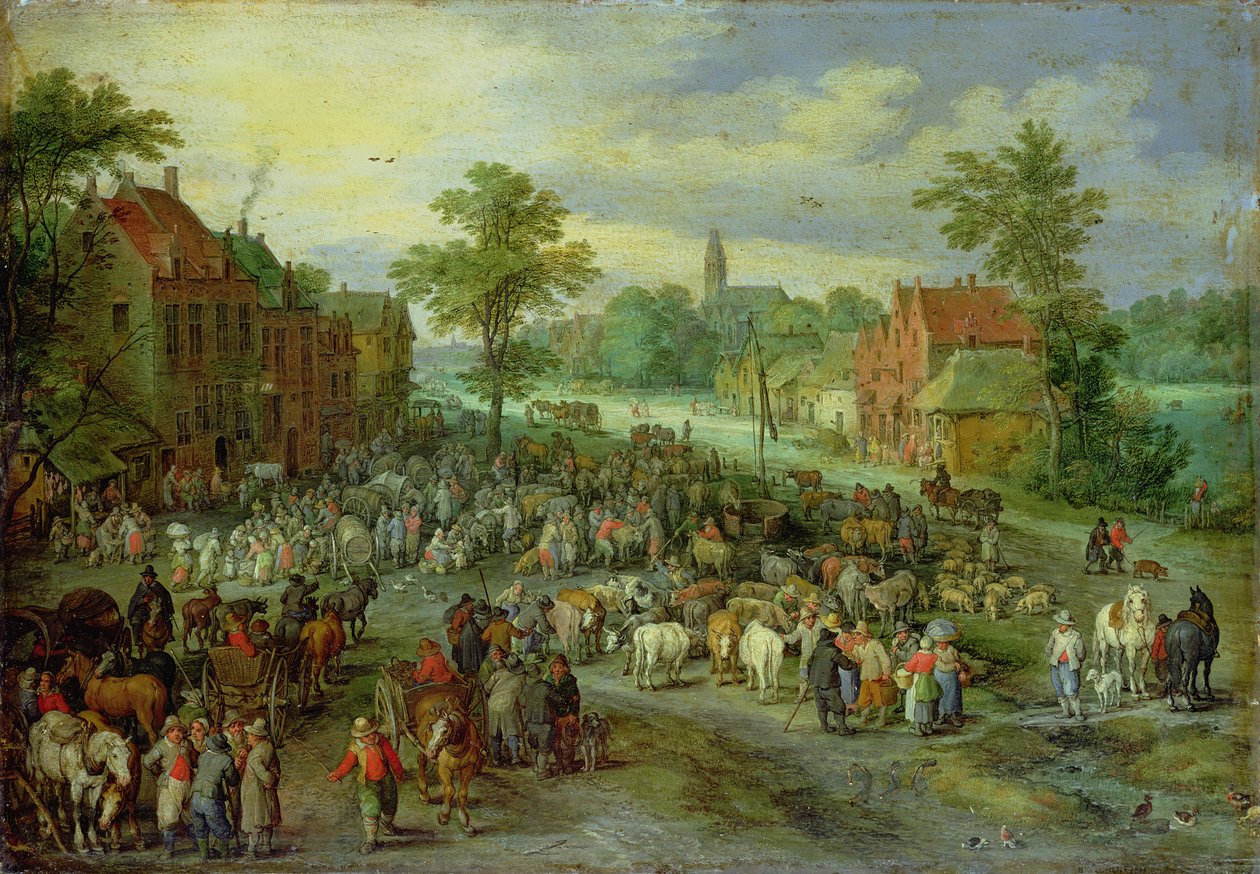 Neznámý obrázek od Jan the Elder Brueghel