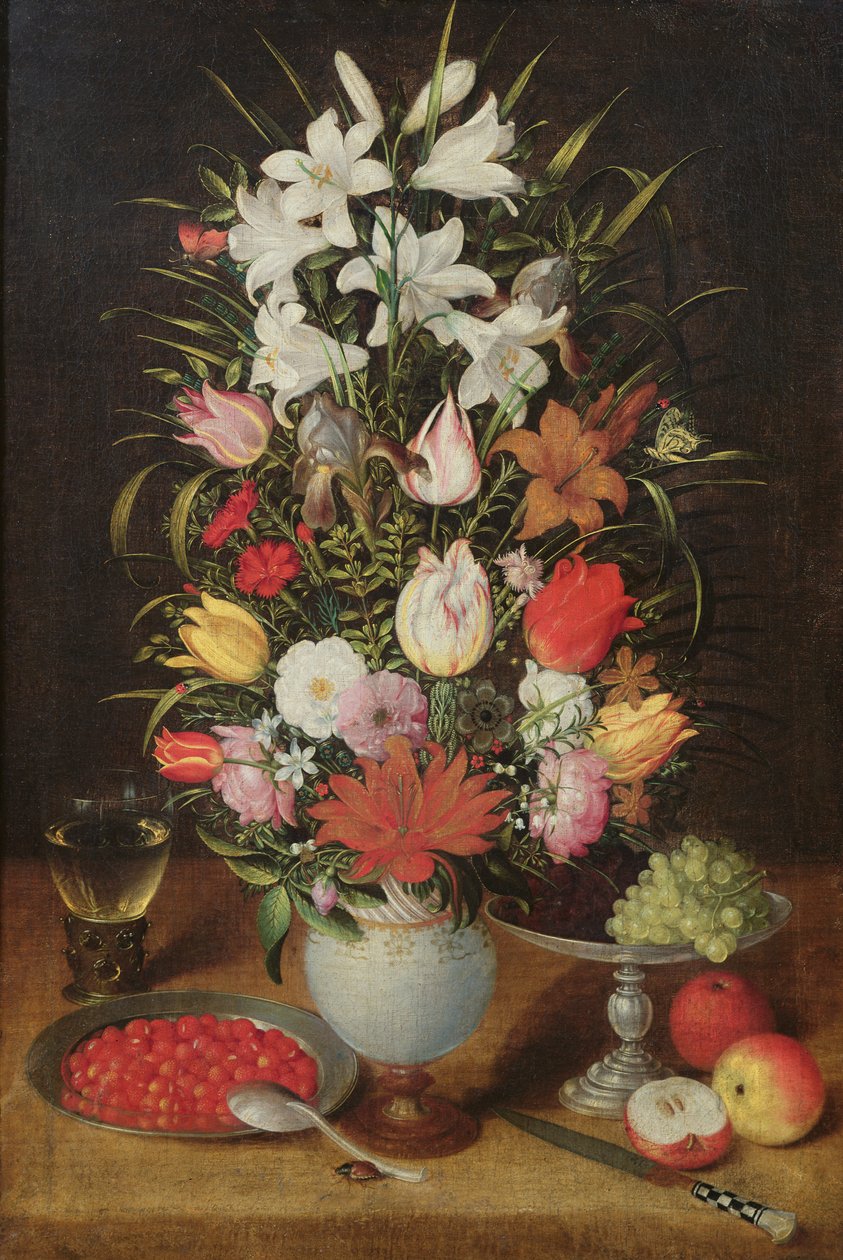 Váza s květinami od Jan the Elder Brueghel
