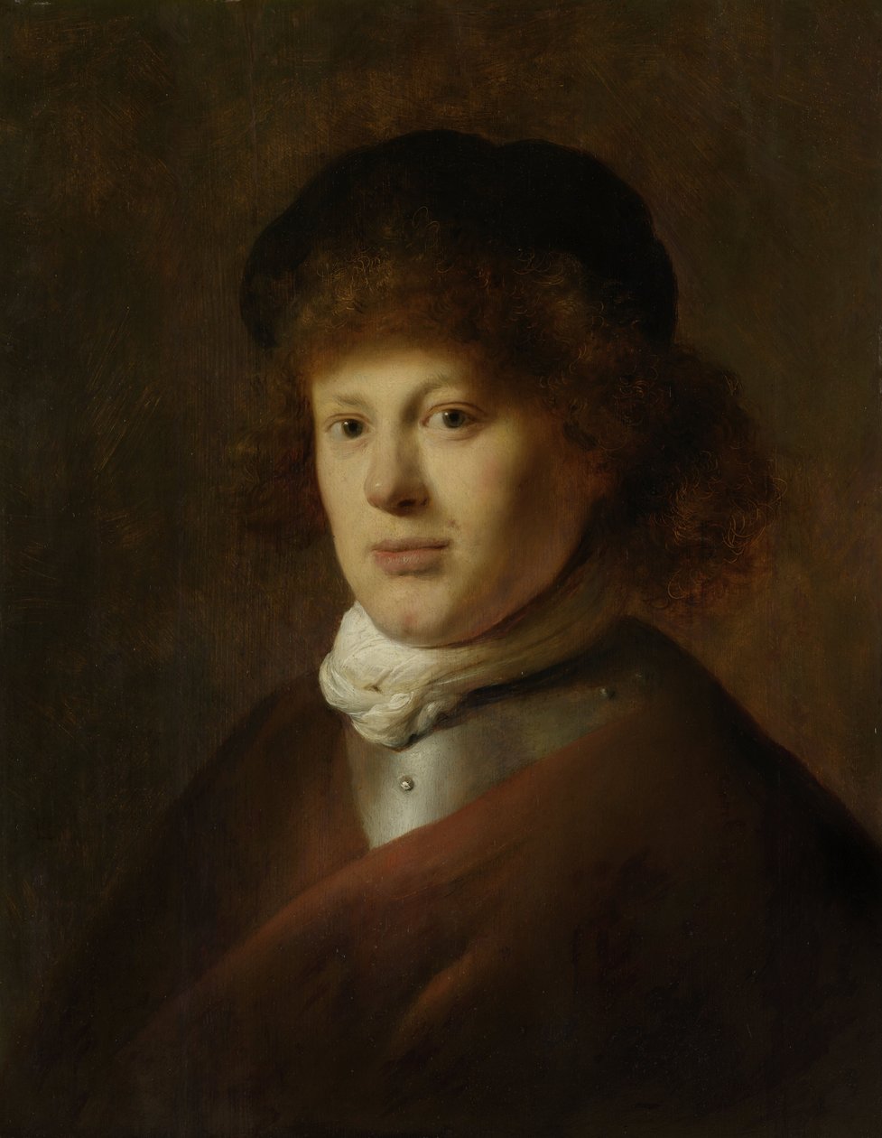 Portrét Rembrandta Harmensze van Rijna, 1628 od Jan the Elder Lievens