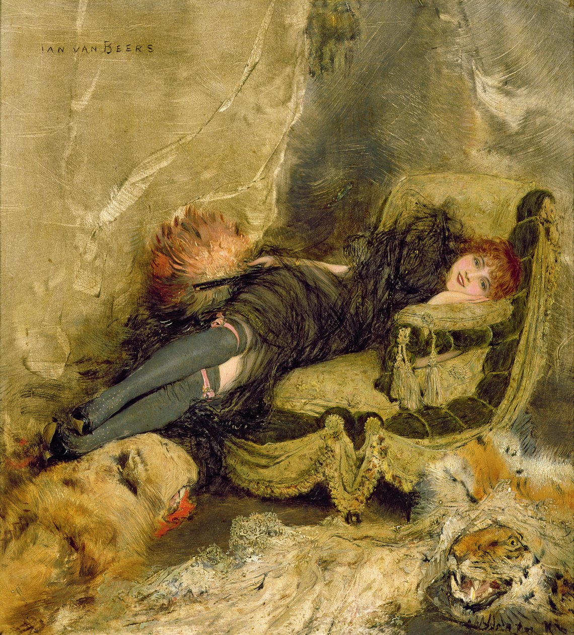 Kurtizána od Jan van Beers